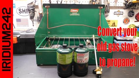 convert old stove to propane